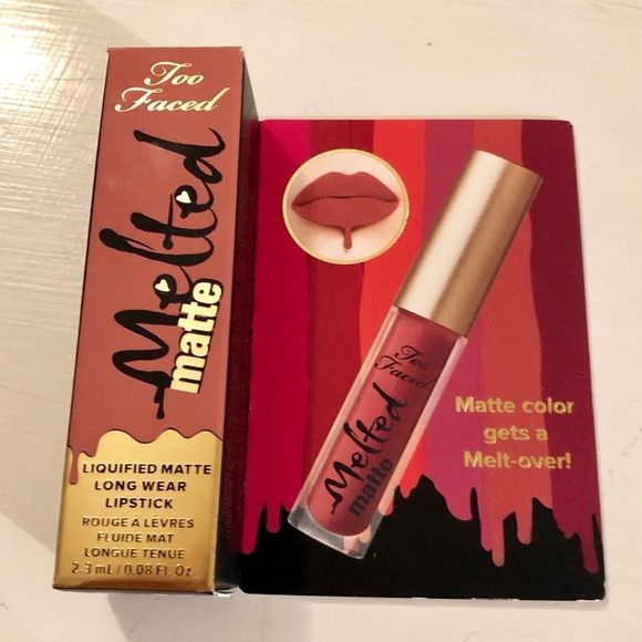 Too Faced Melted Matte Lipstick in Sell Out - Picture 2 of 3
